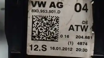 Автозапчастина б/у перерівний контроль для audi a1 (8x) attraction посилання на oem iam 8x0953501d  8x0953502b Автозапчастина б/у перерівний контроль для audi a1 (8x) attraction посилання на oem iam 8x0953501d  8x0953502b