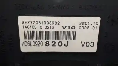 İkinci el araba yedek parçası enstrüman paneli için seat ibiza (6l1) fresh oem iam referansları 6l0920 81269044 