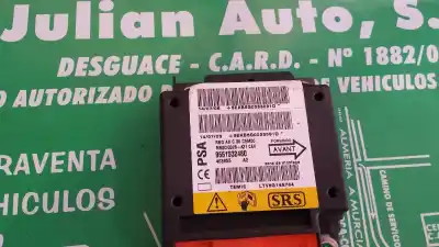 Peça sobressalente para automóvel em segunda mão centralina de airbag por citroen c3 pluriel (hb_) 1.4 hdi referências oem iam 9661532480