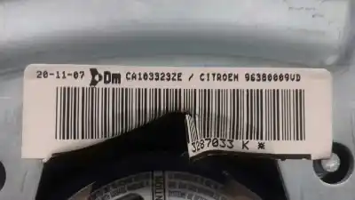 Peça sobressalente para automóvel em segunda mão airbag dianteiro esquerdo por citroen c2 collection referências oem iam 96380009  