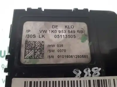 Peça sobressalente para automóvel em segunda mão módulo eletrônico por seat toledo (5p2) exclusive referências oem iam 1k0953549bb  1k0959654