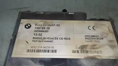Peça sobressalente para automóvel em segunda mão sistema de áudio / rádio cd por bmw serie 3 compact (e46) 316ti referências oem iam 1m5853601 65126916047 902221806239