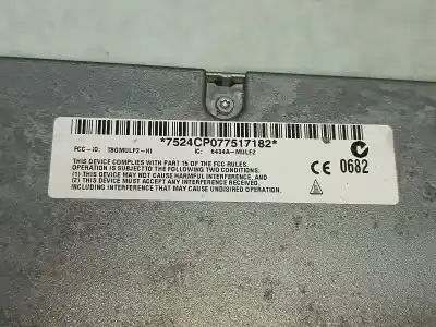 Second-hand car spare part electronic module for bmw serie 1 berlina (e81/e87) 120d oem iam references 84109149843 10099110 77517182