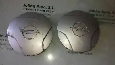 Peça sobressalente para automóvel em segunda mão tampa de jante por opel corsa b swing referências oem iam 90425796 2 tapas 