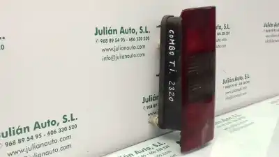 Second-hand car spare part left tailgate light for opel combo familiar oem iam references 45312  