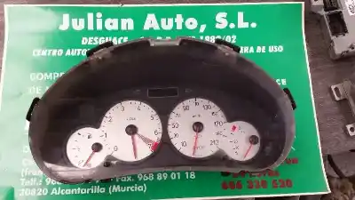 Piesă de schimb auto la mâna a doua ceas bord pentru peugeot 206 berlina xs referințe oem iam 9656696380