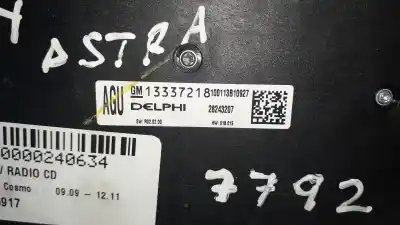 Автозапчастина б/у аудіо система / радіо cd для opel astra j lim. cosmo посилання на oem iam 13256917 28243207 