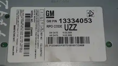 Автозапчастина б/у аудіо система / радіо cd для opel astra j lim. cosmo посилання на oem iam 13334053 m1g475126 