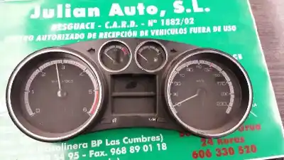 Pezzo di ricambio per auto di seconda mano pannello degli strumenti per peugeot 308 confort riferimenti oem iam 9665107480