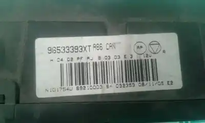 Second-hand car spare part climate control for citroen c2 furio oem iam references 96533393xt  