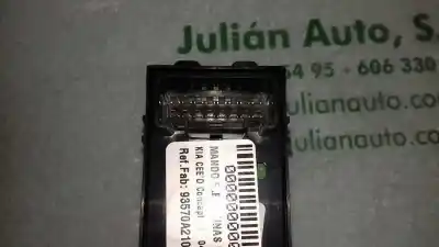 Second-hand car spare part left front power window switch for kia cee´d concept oem iam references 93570a2100 49d49a1110 49d49a1000