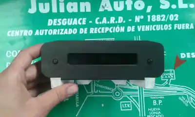 Piesă de schimb auto la mâna a doua ecran display multifuncțional displei pentru peugeot 206 berlina look referințe oem iam 9647409777