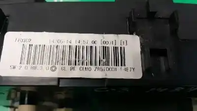 Peça sobressalente para automóvel em segunda mão comando de sofagem (chauffage / ar condicionado)  por citroen c3 attraction referências oem iam 770302 f4e7y z8510001