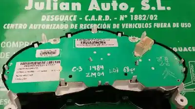 Pezzo di ricambio per auto di seconda mano pannello degli strumenti per citroen c3 attraction riferimenti oem iam 98041179xt  a2c83012700