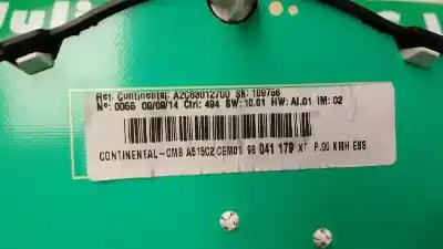 Pezzo di ricambio per auto di seconda mano pannello degli strumenti per citroen c3 attraction riferimenti oem iam 98041179xt  a2c83012700