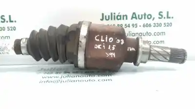 Peça sobressalente para automóvel em segunda mão transmissão dianteira esquerda por renault clio iii exception referências oem iam 8200499585  
