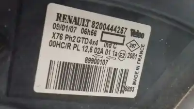 Автозапчастина б/у ліва фара для renault kangoo (f/kc0) base / base authentique посилання на oem iam 8200444257  89900107 Автозапчастина б/у ліва фара для renault kangoo (f/kc0) base / base authentique посилання на oem iam 8200444257  89900107