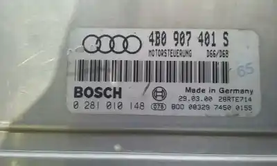 Автозапчастина б/у ебу контролер двигуна для audi a6 avant (4b5) 2.5 tdi посилання на oem iam 4b0907401s  0281010148