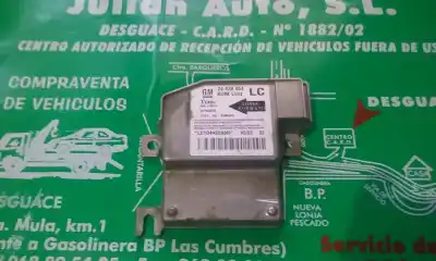 Pezzo di ricambio per auto di seconda mano Centralina Airbag per OPEL CORSA C Elegance Riferimenti OEM IAM 24439954  327963935