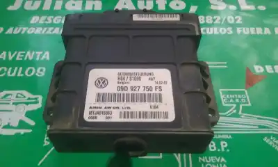 Pezzo di ricambio per auto di seconda mano Centralina Cambio Automatico per AUDI Q7 (4L) 3.0 V6 24V TDI Riferimenti OEM IAM 09D927750FS  MTJA015363