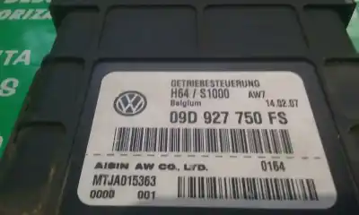 Pezzo di ricambio per auto di seconda mano centralina cambio automatico per audi q7 (4l) 3.0 v6 24v tdi riferimenti oem iam 09d927750fs  mtja015363