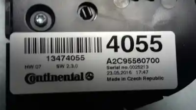 Second-hand car spare part climate control for opel mokka excellence oem iam references a2c95560700  13474055