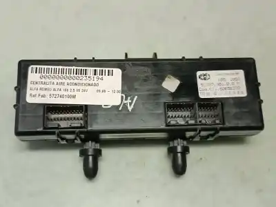 Pezzo di ricambio per auto di seconda mano Unità Di Aria Condizionata per ALFA ROMEO 166 2.5 V6 24V CAT Riferimenti OEM IAM 572740100M  1051853