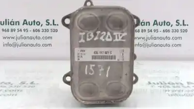 Peça sobressalente para automóvel em segunda mão radiador de óleo do motor por seat ibiza (6j5) reference referências oem iam 03l117021c