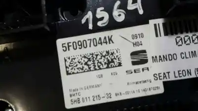 Second-hand car spare part climate control for seat leon (5f1) reference oem iam references 5f0907044k  5hb011215-32