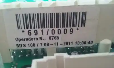 Peça sobressalente para automóvel em segunda mão comando de sofagem (chauffage / ar condicionado)  por seat ibiza (6j5) reference referências oem iam 6j0820045a  