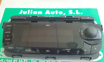 Peça sobressalente para automóvel em segunda mão sistema de áudio / rádio cd por seat ibiza (6j5) reference referências oem iam 6j1035153g
