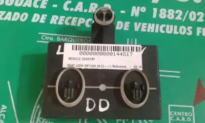 Second-hand car spare part comfort module for seat leon (5f1) reference oem iam references 5q4959392b  