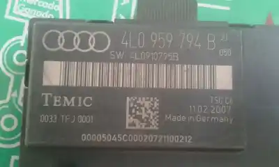 Pezzo di ricambio per auto di seconda mano modulo comfort per audi q7 (4l) 3.0 v6 24v tdi riferimenti oem iam 4l0959794b  