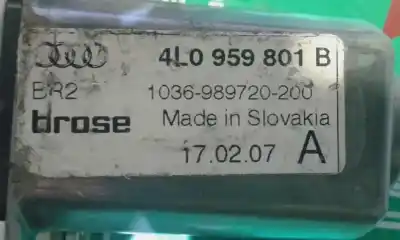 Pezzo di ricambio per auto di seconda mano motore alzacristalli anteriore sinistro per audi q7 (4l) 3.0 v6 24v tdi riferimenti oem iam 4l0959801b  977273101