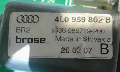 Pezzo di ricambio per auto di seconda mano motore alzacristalli anteriore destro per audi q7 (4l) 3.0 v6 24v tdi riferimenti oem iam 4l0959802b  977272101