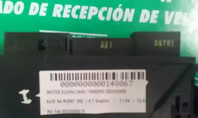 Second-hand car spare part rear left window motor for audi a4 avant (8e) 1.8 t oem iam references 8e0959801e 105848204 105998204