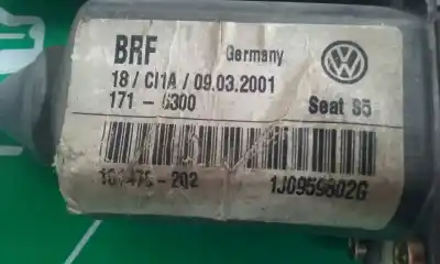 Second-hand car spare part right front window motor for seat toledo (1m2) stella oem iam references 1j0959802g  