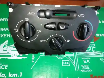 Second-hand car spare part heating / air conditioning control panel for peugeot 206 berlina x-line oem iam references 99210  