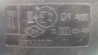 Peça sobressalente para automóvel em segunda mão espelho retrovisor direito por renault twingo (co6) d4f702 referências oem iam 934989  