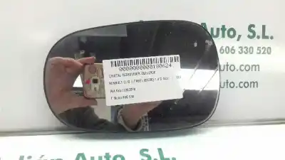 Peça sobressalente para automóvel em segunda mão Vidro Espelho Retrovisor Esquerdo por RENAULT CLIO II FASE I (B/CBO) 1.9 D Alize Referências OEM IAM 12263370  