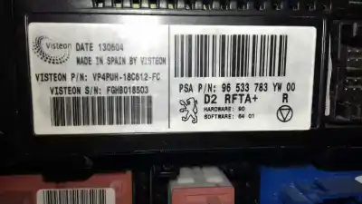 Recambio de automóvil de segunda mano de mando climatizador para peugeot 407 st sport referencias oem iam 96533783yw  vp4puh18c612