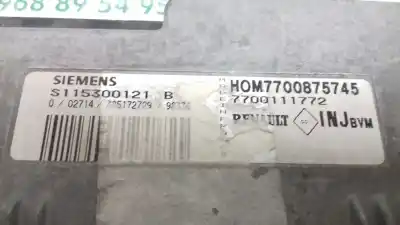 Pezzo di ricambio per auto di seconda mano centralina motore per renault megane i scenic (ja0) 1.6e alize riferimenti oem iam s115300121b 7700111772 7700875745