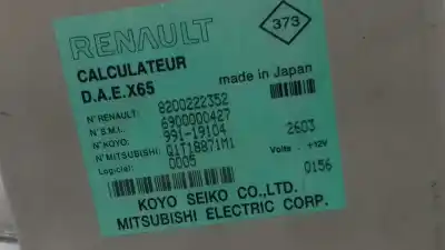 Pezzo di ricambio per auto di seconda mano modulo elettronico per renault clio ii fase ii (b/cb0) 1.9 dti diesel 80 cv / 59 kw riferimenti oem iam 8200222352 99119104 6900000427