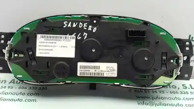 Peça sobressalente para automóvel em segunda mão quadrante por dacia sandero ambiance referências oem iam 248102645r  