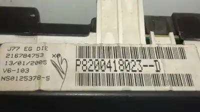 Peça sobressalente para automóvel em segunda mão quadrante por renault modus confort dynamique referências oem iam p8200418023d  8200418023d