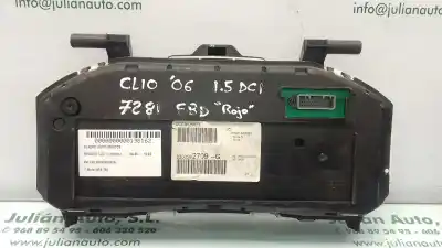 Peça sobressalente para automóvel em segunda mão quadrante por renault clio iii emotion referências oem iam 8200582709g  8200582709