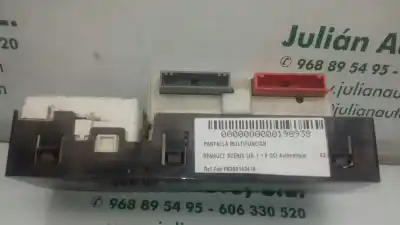 Pezzo di ricambio per auto di seconda mano display multifunzione per renault scenic rx4 (ja0) 1.9 dci diesel cat riferimenti oem iam p8200142416  
