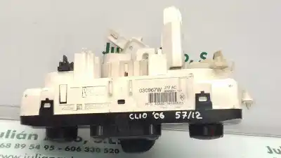 Peça sobressalente para automóvel em segunda mão comando de sofagem (chauffage / ar condicionado)  por renault clio iii confort dynamique referências oem iam 030967w  69597003