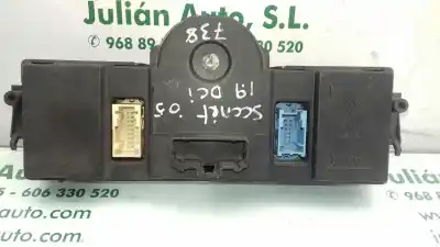 Peça sobressalente para automóvel em segunda mão comando de sofagem (chauffage / ar condicionado) por renault scenic ii confort expression referências oem iam 8200501465  