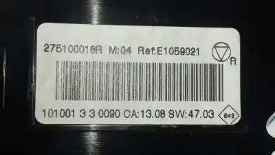 Tweedehands auto-onderdeel klimaatcontrole voor renault fluence dynamique oem iam-referenties 275100018r  e1059021
